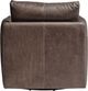 Stylus® Furniture Olivia Saddlebag Lead Swivel Chair-2