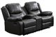 Mazin Furniture McLeod Gray Manual Reclining Loveseat-0