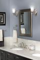Moen® Eva™ Brushed Nickel One Globe Bath Light-2