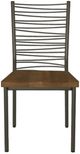 Amisco Customizable Crescent Dining Side Chair-1