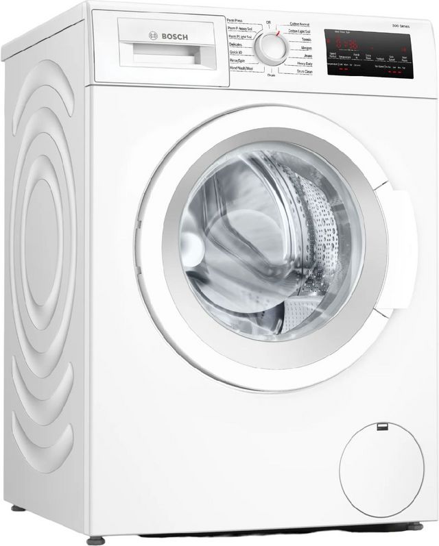 Bosch® 300 Series 2.2 Cu. Ft. White Front Load Washer | Ruffoni's ...