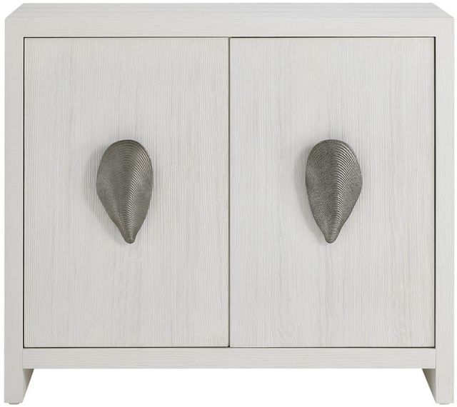 Universal Explore Home™ Oasis White Sandblasted Quartered Pine Shoreline Chest-2