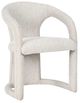 Classic Home Archie Birch Cream Dining Arm Chair-0
