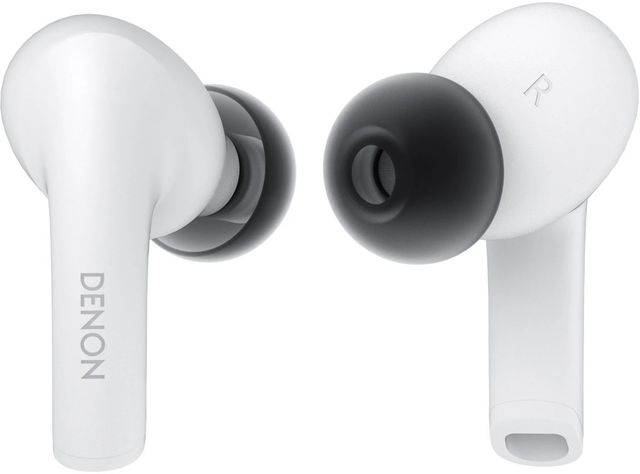 Denon®  White Wireless Earbuds-1