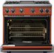 Viking® 7 Series 36" Spiced Cider Pro Style Liquid Propane Gas Range with Griddle-1