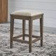 Liberty Furniture Americana Farmhouse Dusty Taupe Console Stool-1