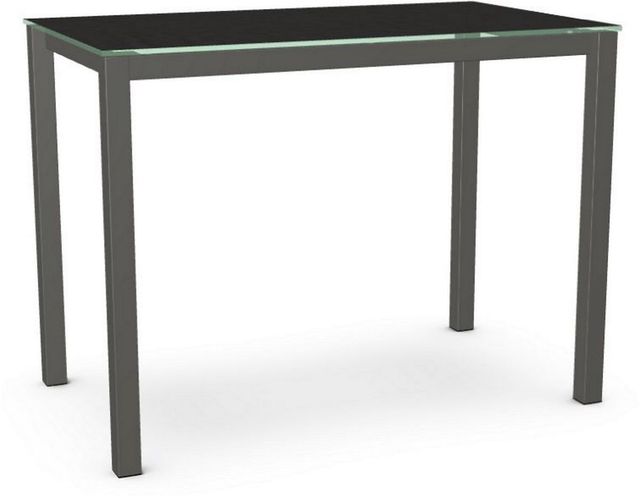 Amisco Customizable Harrison 36" Glass Counter Table Base-1