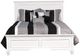 New Classic® Home Furnishings Tamarack 4-Piece White California King Panel Bedroom Set-5
