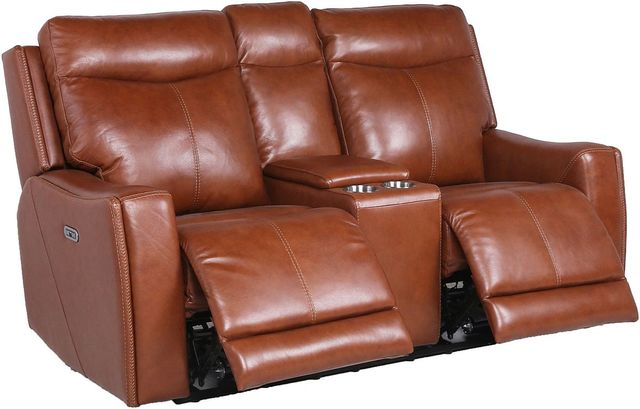 Steve Silver Co. Natalia 3-Piece Coach Dual Power Leather Motion Set-2