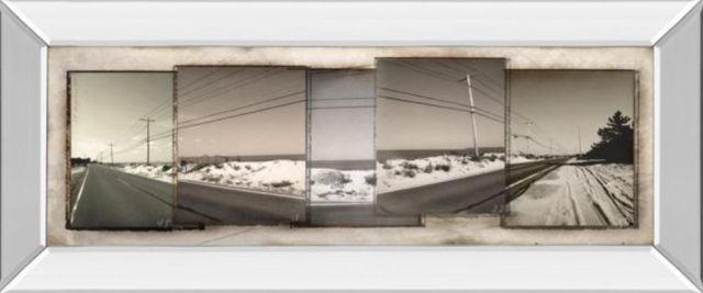 Classy Art The Old Coast Road by Noah Bay Mirror Framed Wall Art-0