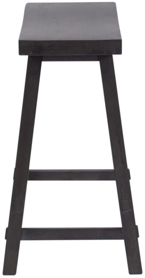 Liberty Furniture Creations II Slate 24" Sawhorse Counter Stool-3