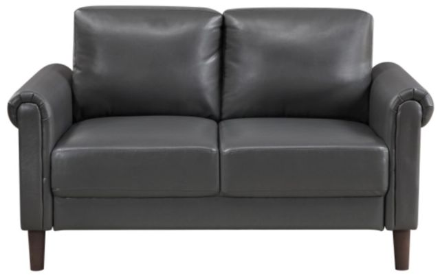 Homelegance® Hector Dark Gray Loveseat-2