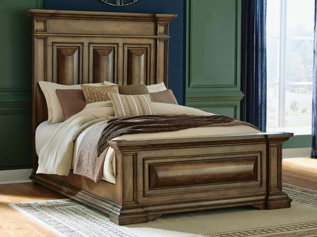 Signature Design by Ashley® Frantanna Brown Queen Panel Bed-1