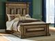 Signature Design by Ashley® Frantanna Brown Queen Panel Bed-1