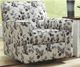 Benchcraft® Abney Platinum Swivel Accent Chair-1