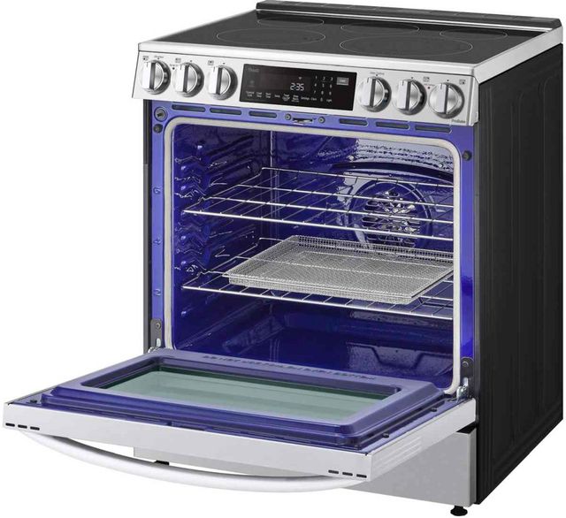 LG 30" PrintProof® Stainless Steel Slide In Electric Range-6