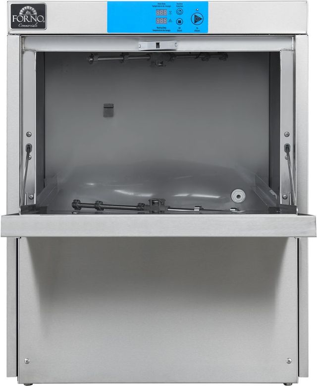 FORNO® 25" Stainless Steel Commercial Dishwasher -3