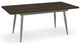 Amisco Customizable Richview Birch Veneer Table with Tapered Metal Legs-0