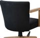 Sunny Designs™ Gibson Black Corduroy/Oak Grove Game Chair-5