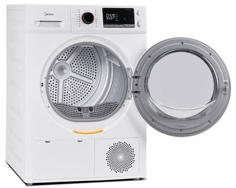 Midea® 4.4 Cu. Ft. White Front Load Ventless Electric Dryer-1