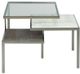 Fairfield® Libby Langdon Polished Nickel Randall Tier Cocktail Table-1