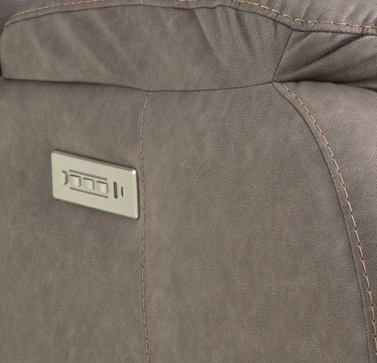 HomeStretch Fairbanks Gray Power Recliner-3