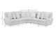 iAmerica Grace 3-Piece Shark Power Reclining Sectional-1