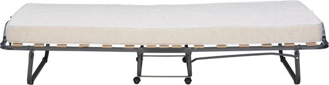 Linon Luxor Dark Gray Folding Bed-1