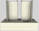 Vent-A-Hood® 42" Biscuit Contemporary Wall Mounted Range Hood-4