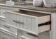 American WoodCrafters Beach Comber Brown/Weathered White Dresser-2