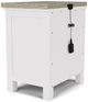 Riverside Furniture Cora Cloud/Fog Nightstand-3