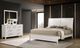 New Classic® Home Furnishings Ballard 3-Piece White King Panel Bedroom Set-1