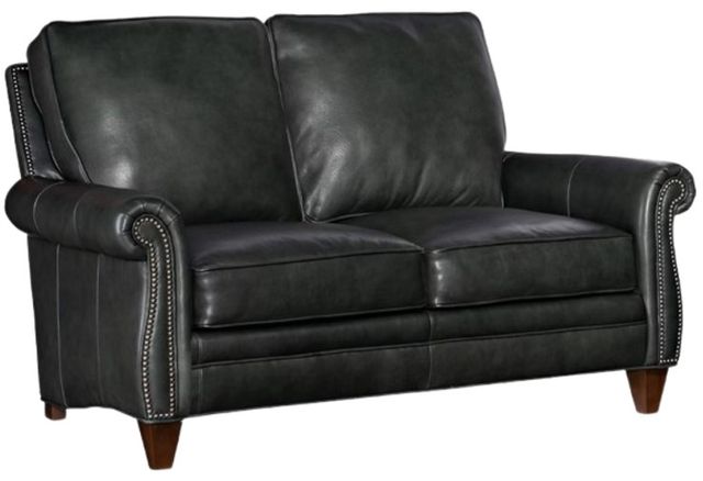 Bradington-Young Customizable Reddish Loveseat-0