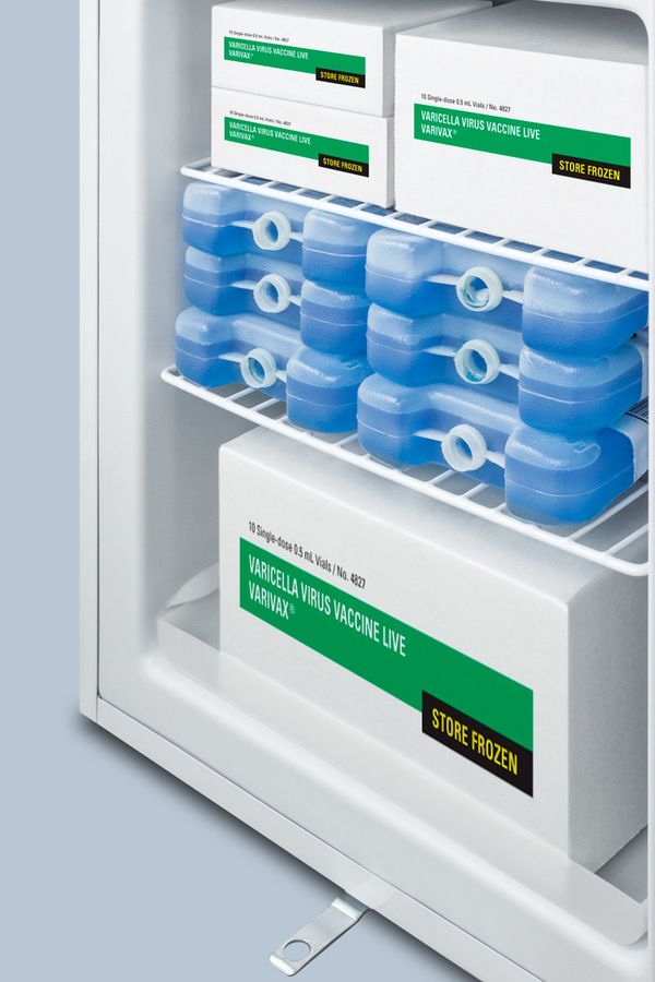 Accucold® by Summit® MED2 Series 19" 1.8 Cu. Ft. White Compact All Freezer-3