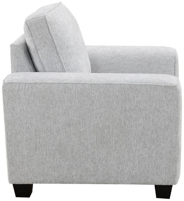 Intercon Ashbury TUP Soft Gray Chenille Ashbury Chair-3