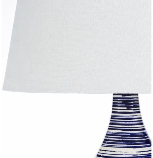 Surya Eva Blue/White Lamp-4