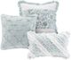 Olliix by Madison Park 9 Piece Blue King Dawn Cotton Percale Duvet Cover Set-2
