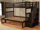 Kodiak Furniture Kelcie Dark Chocolate Twin/Full Bunk Bed -2