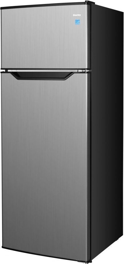 Danby® 7.4 Cu. Ft. Black/Stainless Counter Depth Top Mount Refrigerator-2