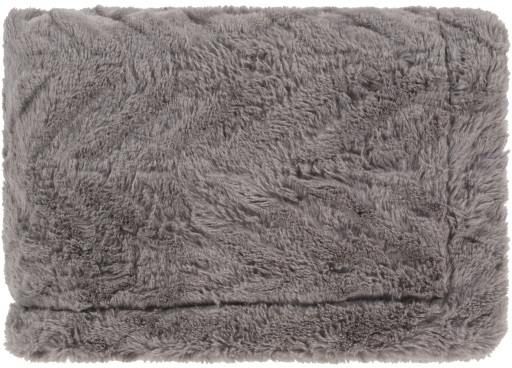 Surya Lapin Medium Gray 50"x60" Throw Blanket-0