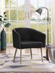 Mazin Furniture Nikki Black Accent Chair-3