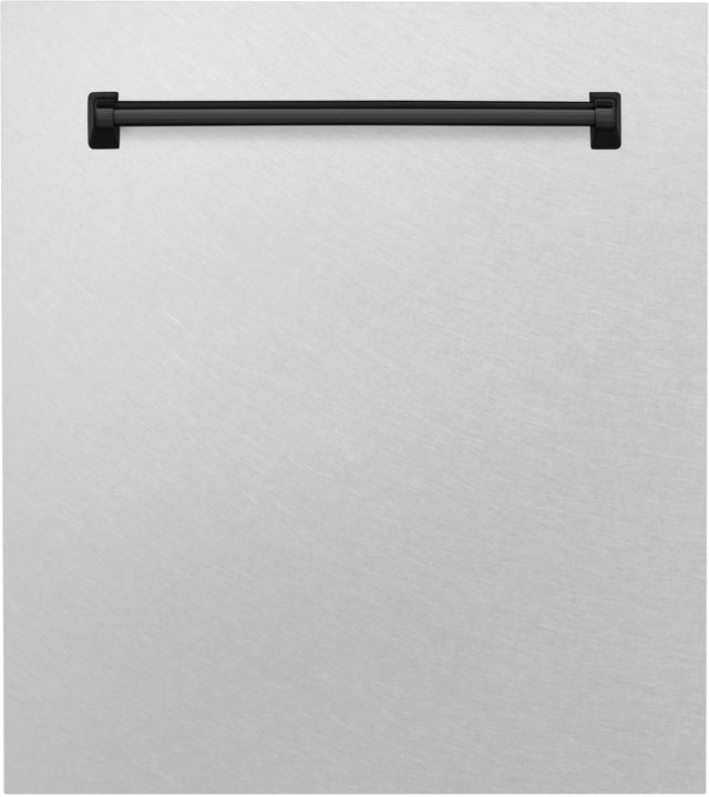ZLINE Autograph Edition Tallac 24" Fingerprint Resistant Satin Stainless Steel Dishwasher Panel-0