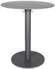 CabanaCoast® Customizable Origin Stone 36" Outdoor Round Pedestal Bar Table-0