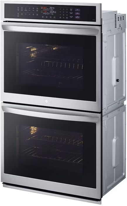 LG 30” PrintProof® Stainless Steel Built In Double Electric Wall Oven-3