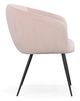 VIG Furniture Modrest Luzerne Black/Pink Dining Chair-2