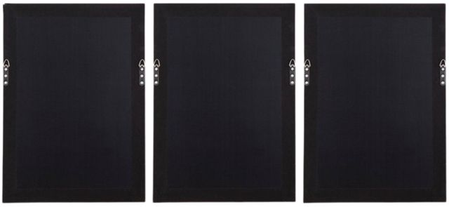 Signature Design by Ashley® Honslow 3-Piece Brown/Black/White Wall Art Set-2