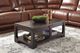 Signature Design by Ashley® Rogness 3-Piece Rustic Brown Living Room Table Set-3