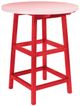 C R Plastic Generation Line Red Pub Table-0