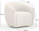 TOV Furniture Jordan Cream Velvet Swivel Accent Chair-2
