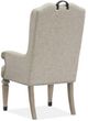Magnussen Home® Marisol Fawn Upholstered Host Dining Arm Chair-4